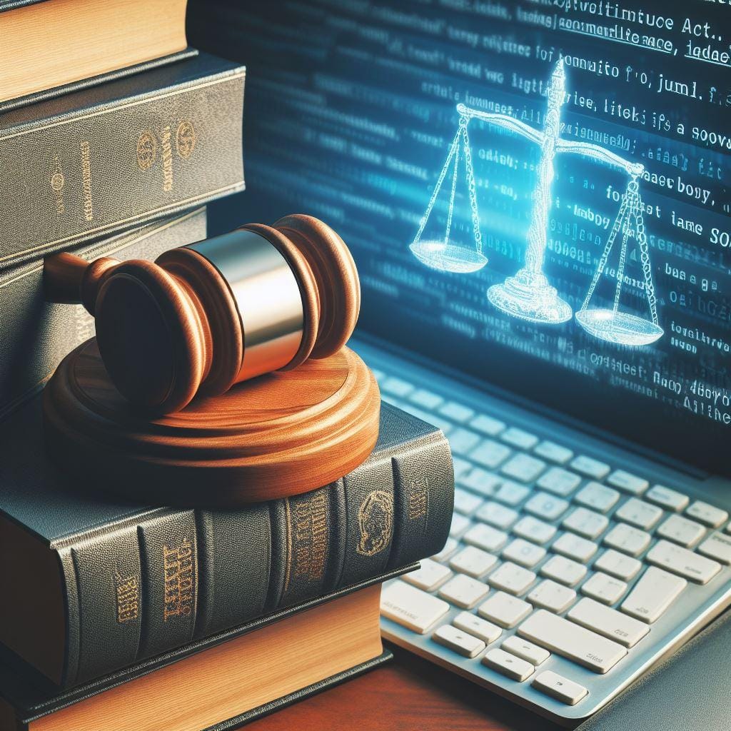 Computer Code With Legal Images Romania's Legal Framework for Software Copyright
