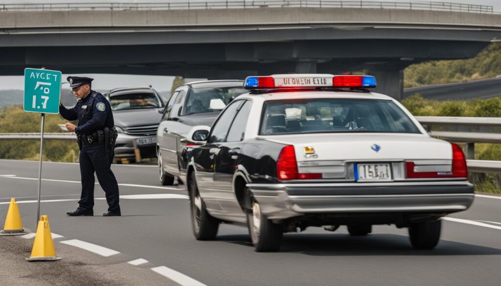 Traffic violation Romania