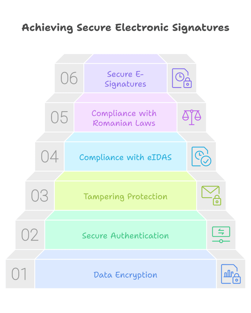 Secure electronic signature Romania