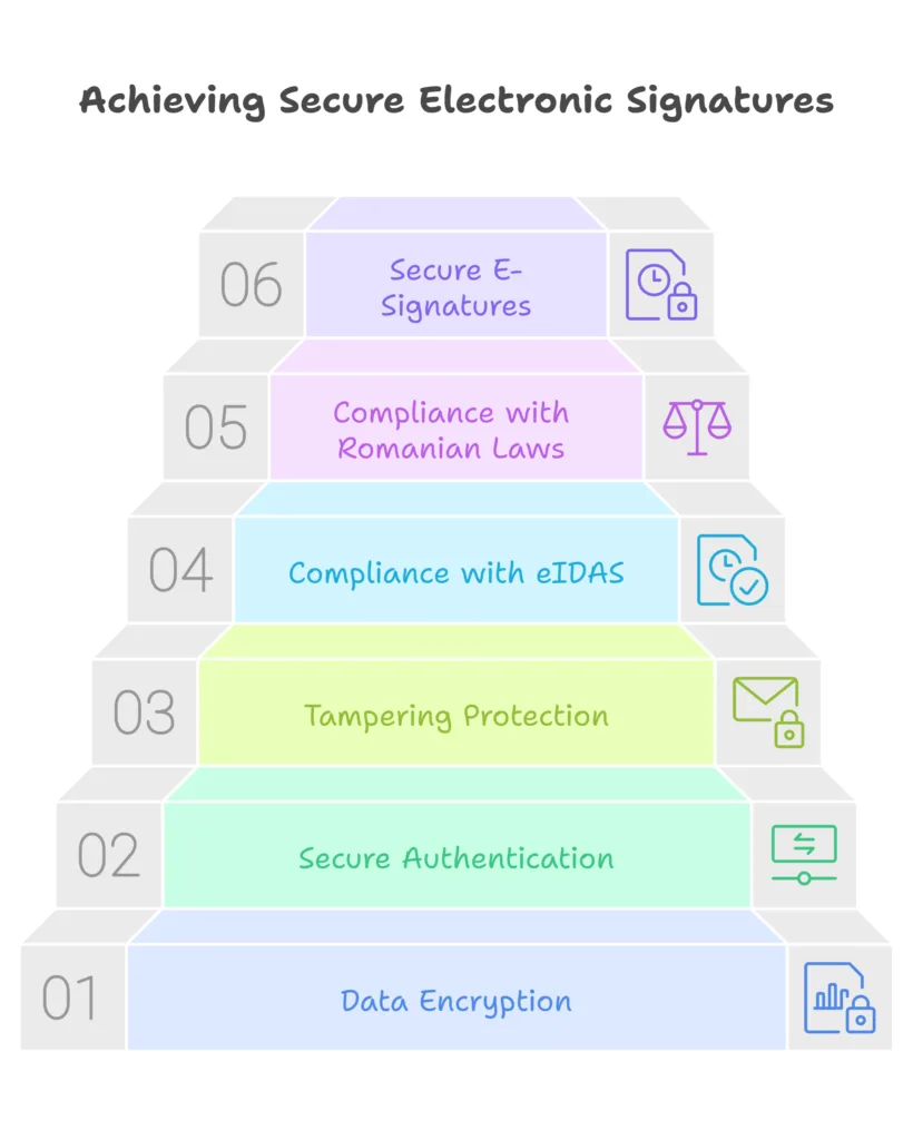 Secure electronic signature Romania