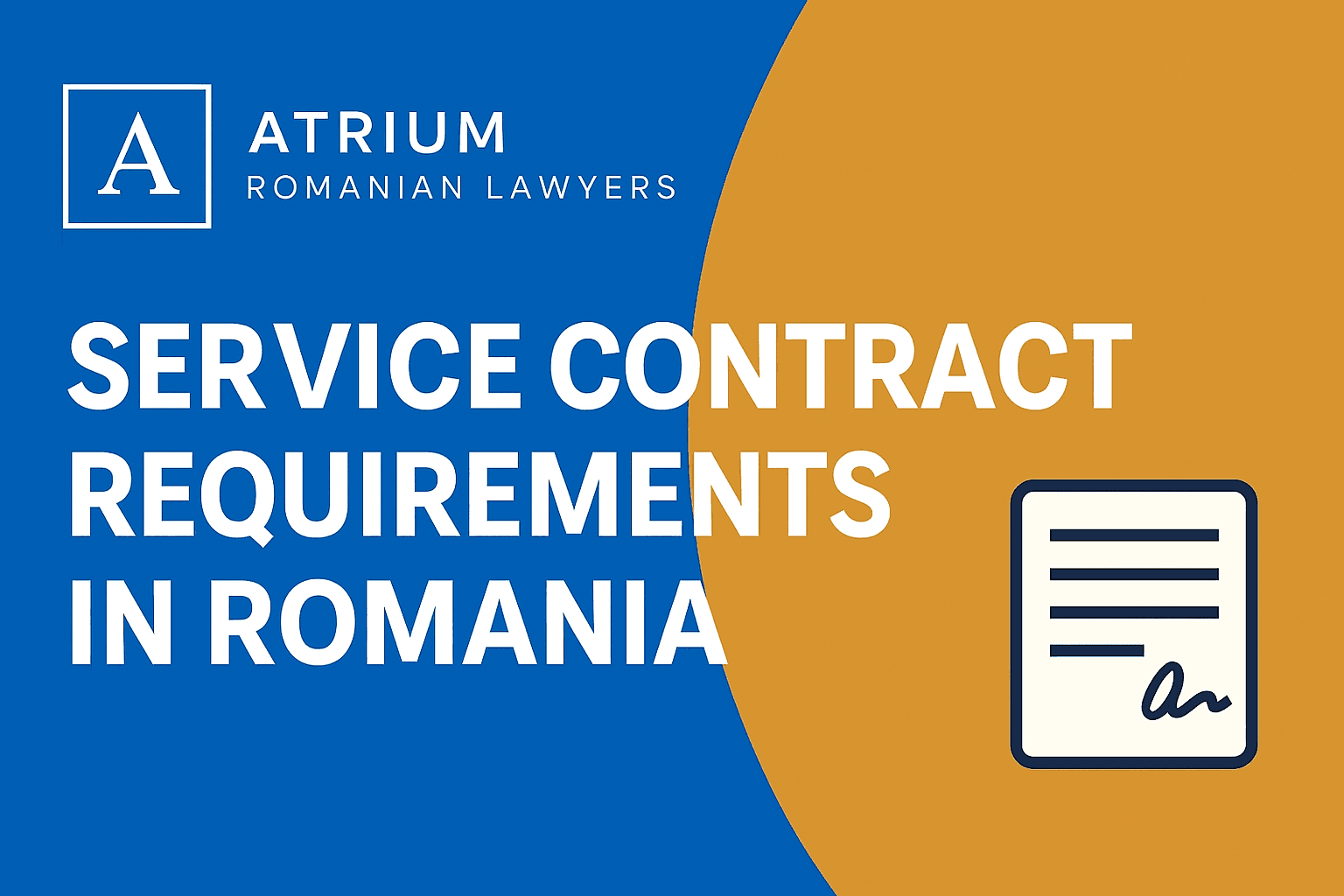Service Contract Requirements Romania
