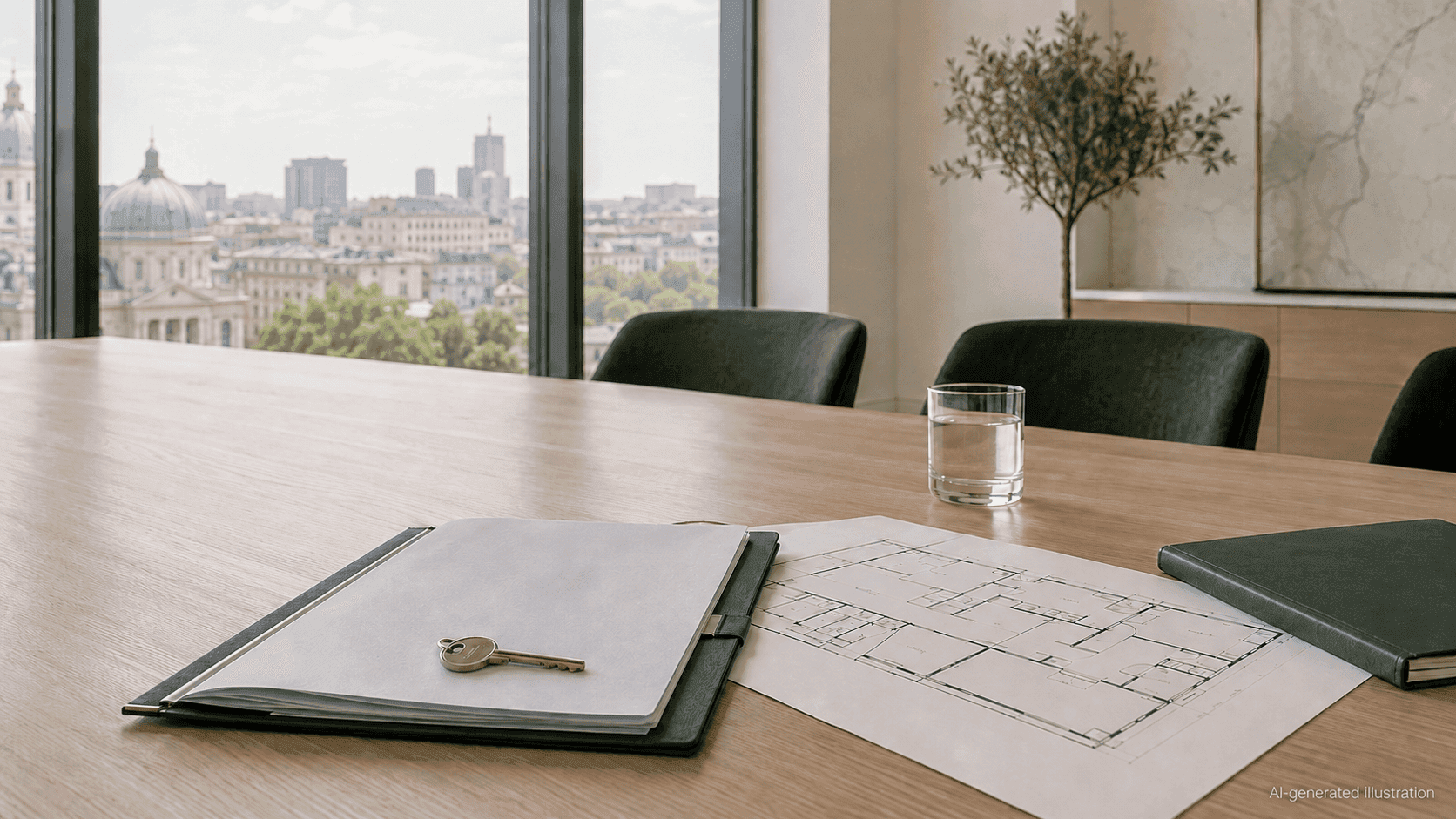 Commercial Lease Agreement Romania Commercial lease agreement in Romania with office key and floor plan