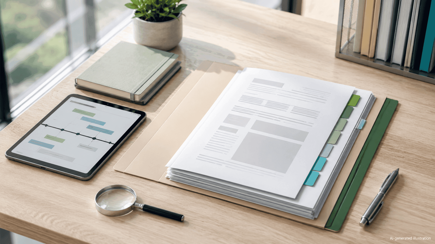 Romanian Workplace Investigation Evidence Review HR investigation file showing evidence review during a Romanian disciplinary procedure
